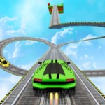 racing car stunts on impossible tracks android application logo